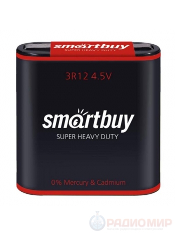 Батарейка 3R12 Smartbuy (квадратная)