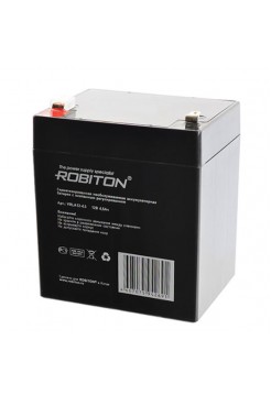 12В аккумулятор 4.5Ач Robiton VRLA12-4.5