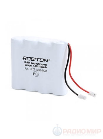 Аккумулятор DECT-T393-4XAA Robiton (4.8V 1500mAh)