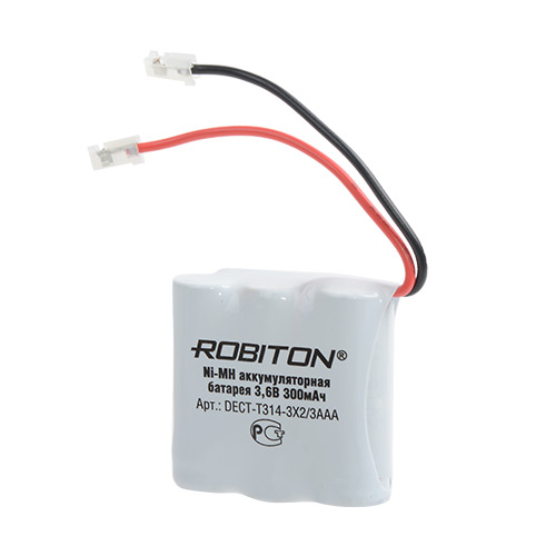 Аккумулятор для радиотелефонов T314 Robiton (3.6V 600mAh)