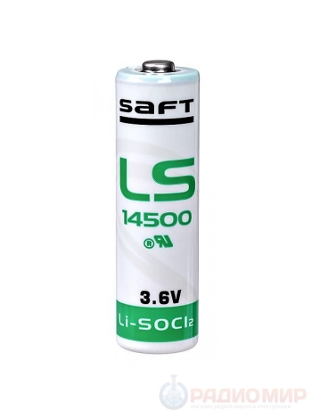 Батарейка LS 14500 STD SAFT (AA/LR06/A316)