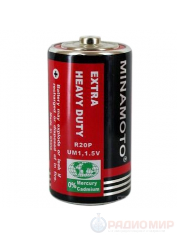 Батарейка R20 Minamoto