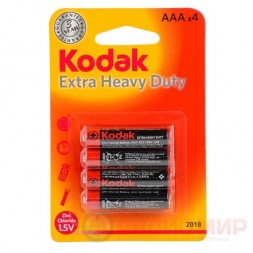 AAA солевая R3 батарейка Kodak