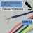 Микрофонный кабель, 2 жилы + 2 экрана, d=3.0мм, LCM-18