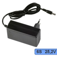 Зарядное устройство для Li-ion 6S, 25.2В 1А (5.5×2.1 мм)