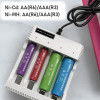 Зарядное устройство для АА/ААА на 4 слота, от USB 5V, OT-APZ21
