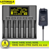 Зарядное устройство LiitoKala Lii-S6 для одновременной подзарядки от 1 до 6 аккумуляторов