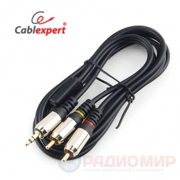 кабель 3,5 jack - 2RCA Cablexpert