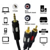 Кабель джек 3.5 стерео ⇄ 2RCA, 10 метров, Premier