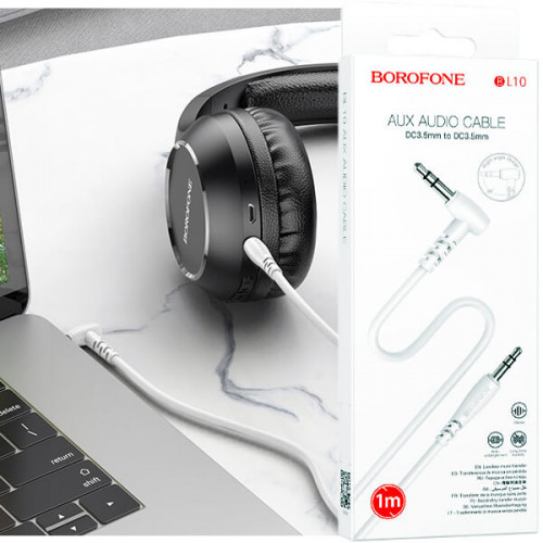 AUX кабель штекер 3,5мм - штекер 3,5мм Borofone BL10