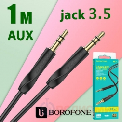 кабель 3,5 jack AUX 1м Borofone BL16