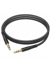 Нейлоновый AUX кабель 3.5 мм Jack–Jack Hoco UPA24, 1 м