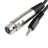 Кабель XLR 3-pin гнездо на джек 3.5 стерео Premier