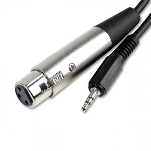 Кабель XLR 3-pin гнездо на джек 3.5 стерео Premier