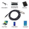 Кабель XLR 3-pin гнездо на джек 3.5 стерео Premier