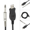 Кабель-переходник джек 6.3 на USB