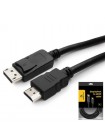 Кабель DisplayPort — HDMI с чипом, Cablexpert, 1.8 м / 3 м