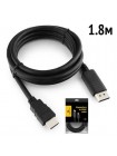 Кабель DisplayPort — HDMI с чипом, Cablexpert, 1.8 м / 3 м