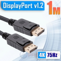 DisplayPort кабель, v1.2, 4K@75Гц, 1метр