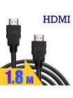 Кабель HDMI ⇄ HDMI 1.8м