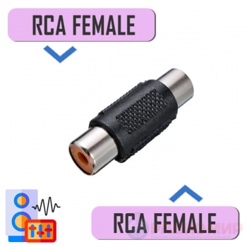 1хRCA "мама" - 1хRCA "мама", переходник, Premier 2-270