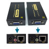 Активный удлинитель VGA и аудио сигналов по витой паре VE100
