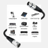 Кабель XLR (M/F) папа-мама, микрофонный, 1 метр, Premier 5-091