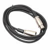 Кабель XLR (M/F) папа-мама, микрофонный, 1 метр, Premier 5-091