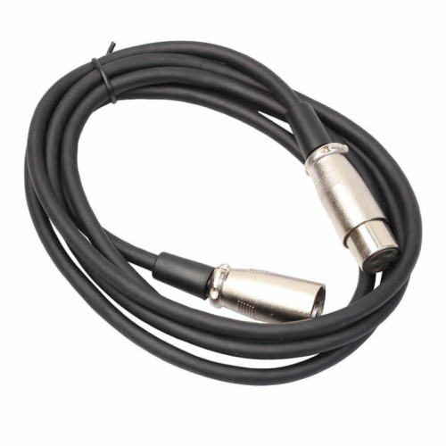 Кабель XLR (M/F) папа-мама, микрофонный, 1 метр, Premier 5-091