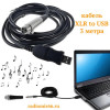 Кабель-переходник микрофонный XLR-USB (XLR to USB) 3 метра