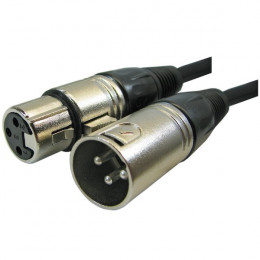 кабель XLR, male-female, 15м