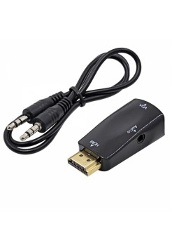 переходник HDMI→VGA+аудио (HDMI to VGA+J3.5)