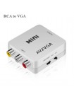 Переходник конвертер RCA → VGA (AV to VGA) с питанием от USB 5В
