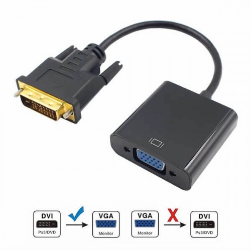 Переходник DVI-D → VGA