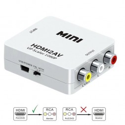 Переходник HDMI→RCA (HDMI to AV) AVW51 Переходник HDMI→RCA (HDMI to AV) AVW51