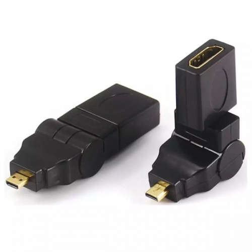 Переходник micro HDMI папа ⇄ HDMI мама