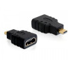 Переходник micro HDMI папа ⇄ HDMI мама