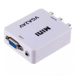 Переходник VGA → RCA (активный, USB питание)