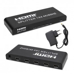 HDMI сплиттер 1×4 (4K 60Гц) Premier