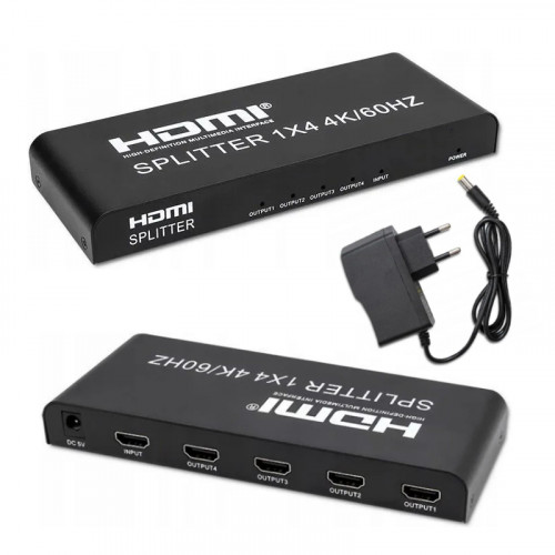 HDMI сплиттер Premier 1×4 4K 60 Гц