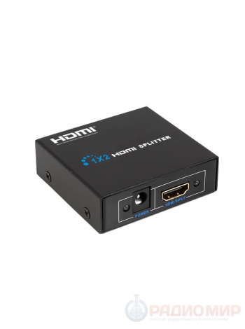 Разветвитель сплиттер (splitter) HDMI активный на 2 выхода 5-872