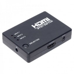 переключатель HDMI 3→1 с ИК пультом 3T01