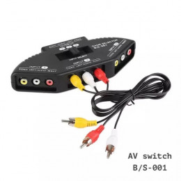 переключатель RCA AV 3→1