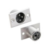 Разъем XLR 3pin штекер, металл на корпус, Premier 1-530, 1-530G