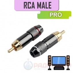 RCA штекер Copper Plug Gold Plated