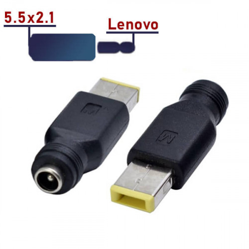 Переходник гнездо 5.5x2.1мм на штекер Lenovo, TypeM