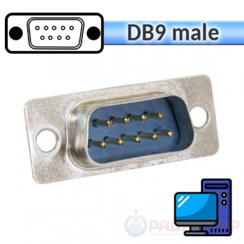 Разъём D-SUB DB-9M RUICHI