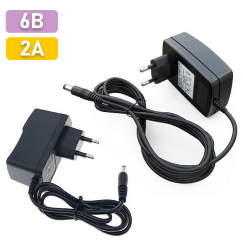 Блок питания 6V 2A DC 5.5×2.1 мм Орбита