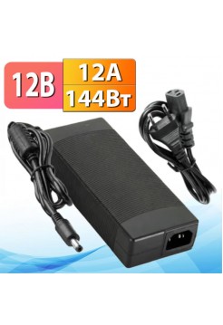 Блок питания 12V 12А (5.5×2.5 мм)