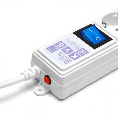 Сетевой электрический фильтр 5 метров Power Cube SPG(5+1)-16B-5М
